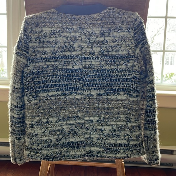 Waverly Grey Tweed Jacket Size 2 Made in USA - Picture 2 of 7